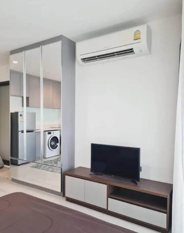 RYHM112 ให้เช่า คอนโด ริธึ่ม สุขุมวิท 36-38 ชั้น14 วิวเมือง 24ตรม. Studio 1น้ำ 16,000บ.  064-878-5283